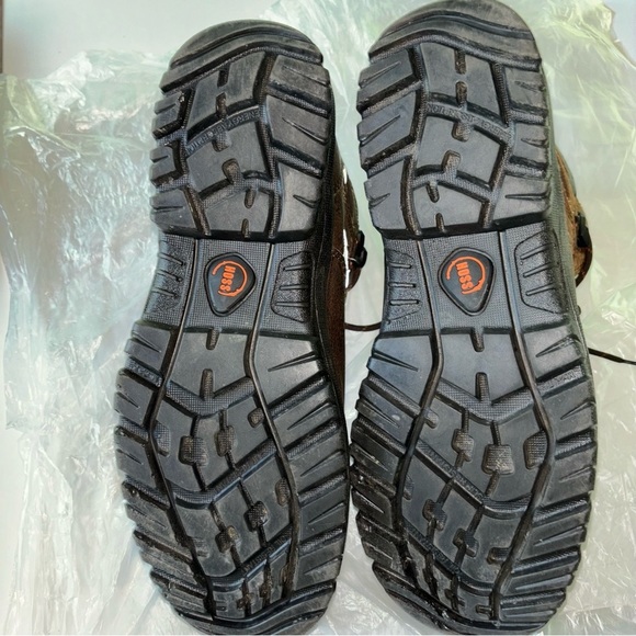 Hoss Boot Company Men's Lorne 6in Composite Safety Toe Lace Up Work Boots Sz 10 - Picture 13 of 13